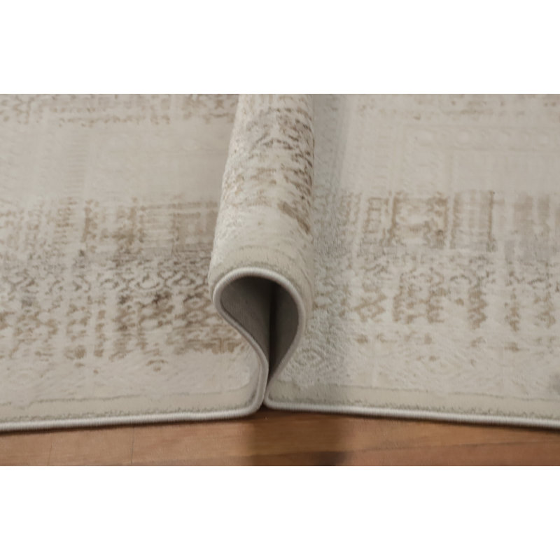 Tapis à motif géométrique classique 5 x 8 po