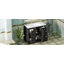 Meuble-lavabo contemporain de 36 po x 18 po x 34 po, 4 tiroirs et 1 porte d'armoire, rangement polyvalent, lavabo intégré en résine, tablettes réglables, cadre en bois massif avec panneau de fibres à densité moyenne