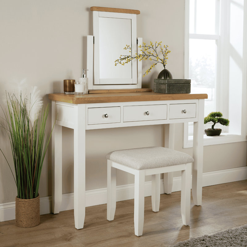 Conte Dressing Table with Mirror