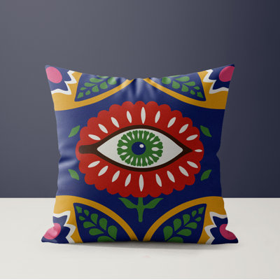 Kris Microsuede Square Throw Pillow