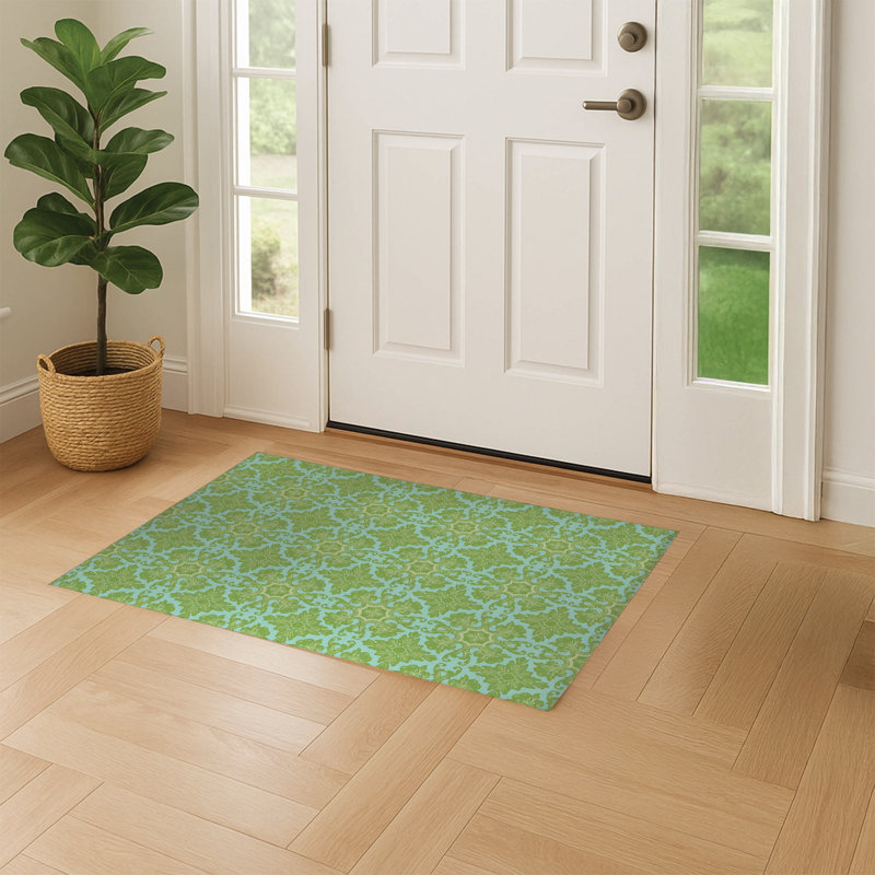 Paillasson Damask, L 24 po x L 36 po, Vert