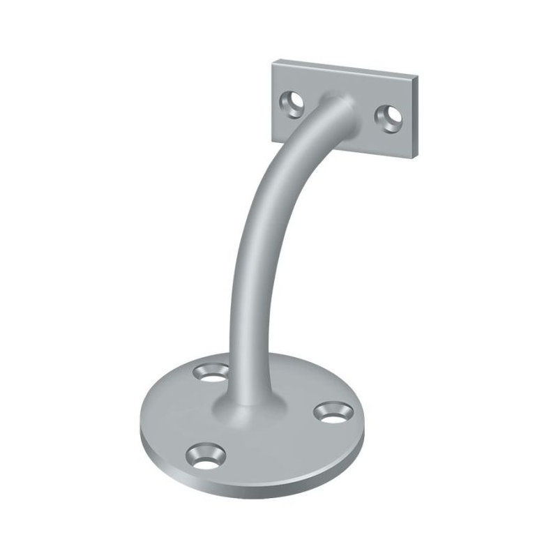 Supports de main courante 21D6D52107F94EF9BE791264CF3C0DC4, 3-1 / 4 po en chrome brossé, Chrome brossé