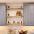 Calheme Rustic Shelves With J Brackets-1007747507-1007747504