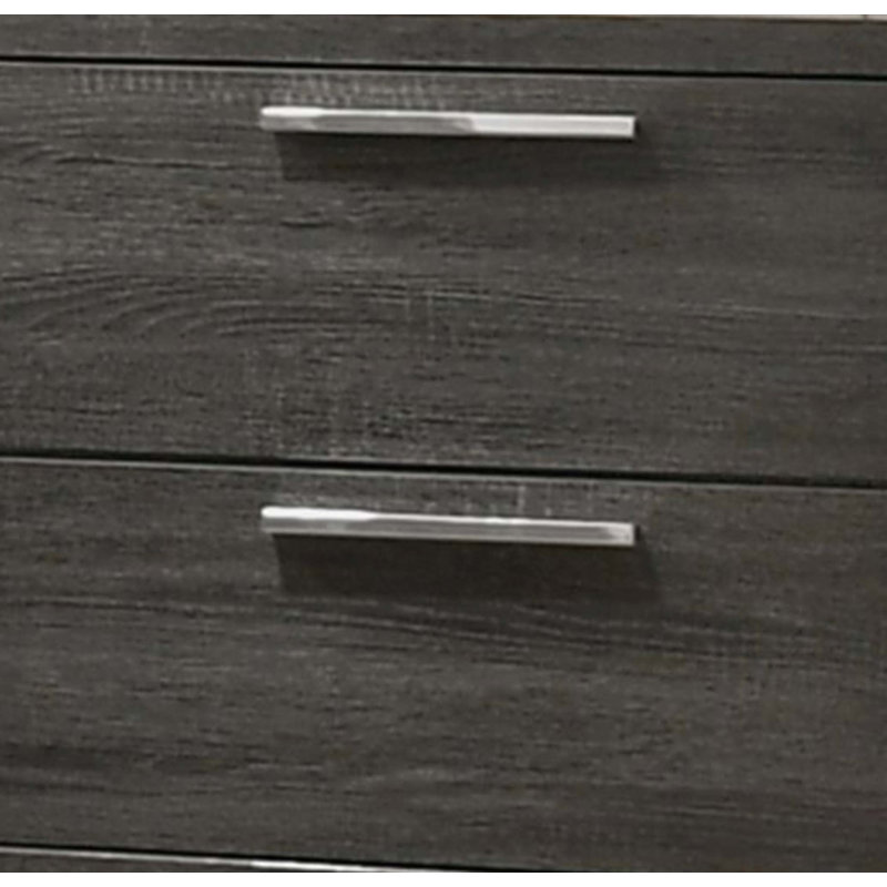 Table de chevet chic avec construction durable et rangement fonctionnel