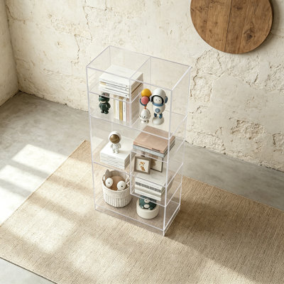 Tiered Acrylic Display Bookcase