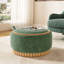 Table basse ronde avec repose-pieds-740005628