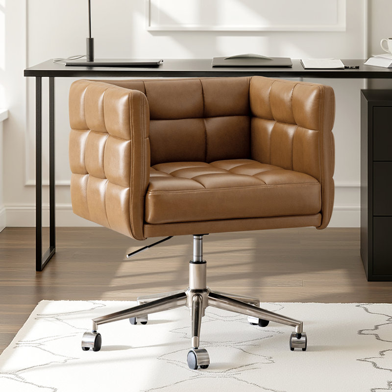 Chaise de bureau Grace, Chameau