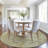 Machine Washable Indoor/Outdoor Xhevrie Khaki Rug-1176542383