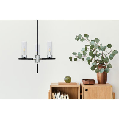 Lustre linéaire à 3 lumières à intensité variable Kasjen