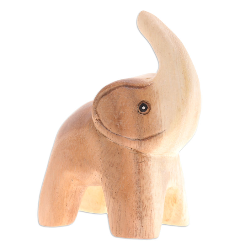 Dakota Fields Handmade Plump Joy Wood Figurine