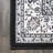 Arignote Modern Persian Floral Cream/Gray/Black Rug-1261076298