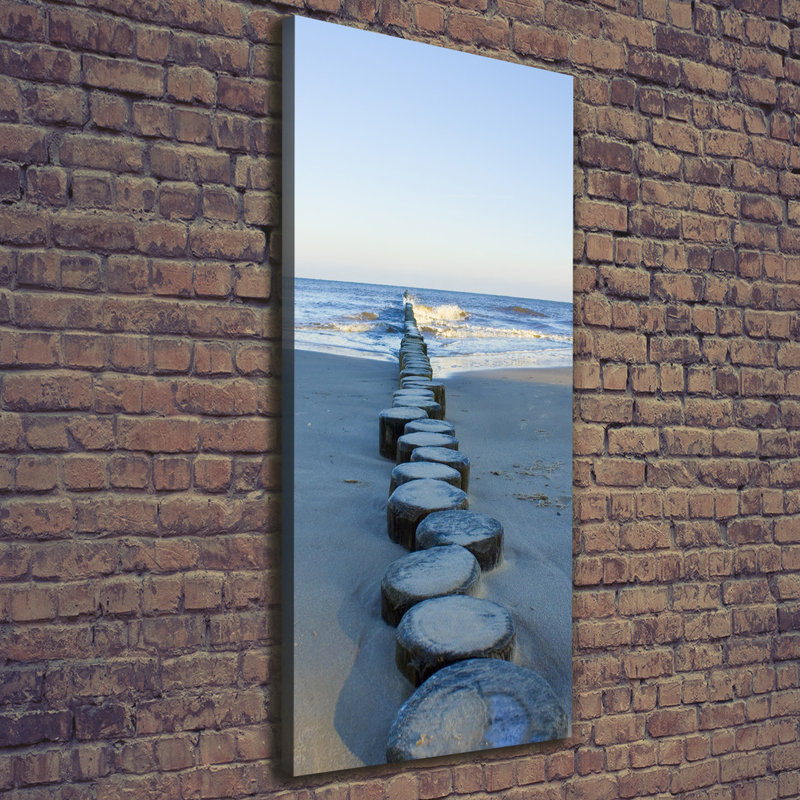 Breakwater - Wrapped Canvas Print