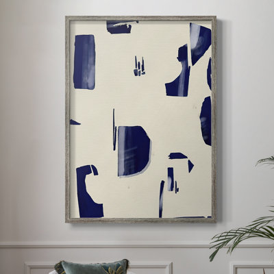 Fragment Abstraction II Framed Print - Solid Wood