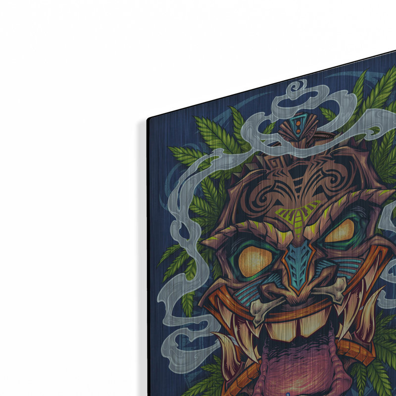 «Tiki Head» par Flyland Designs, H 16 po x l 12 po