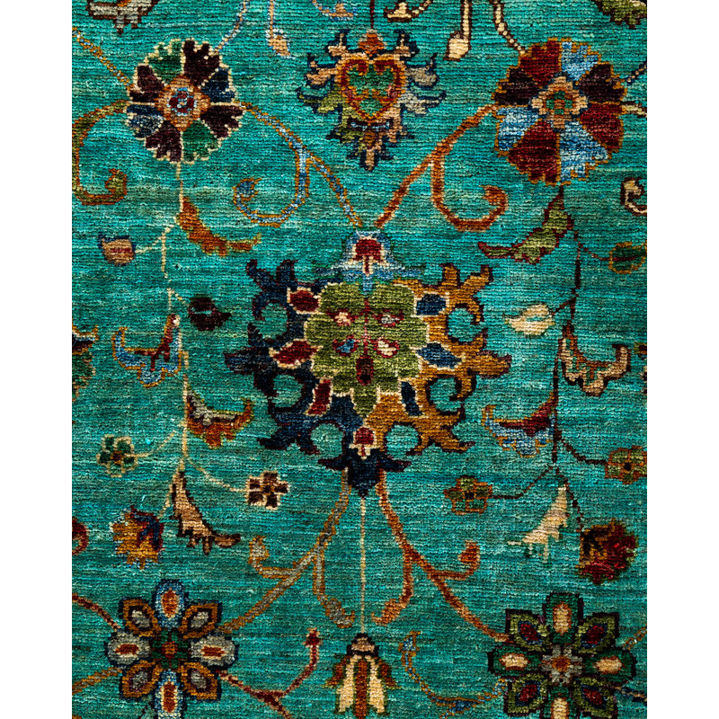One-of-a-Kind Rectangle 8'1" X 10'3" Hand Knotted Area Rug