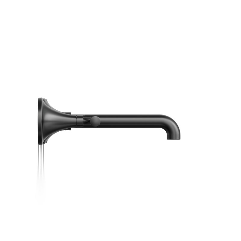 Tone Wall-Mount Bathroom Sink Faucet Trim, Matte Black