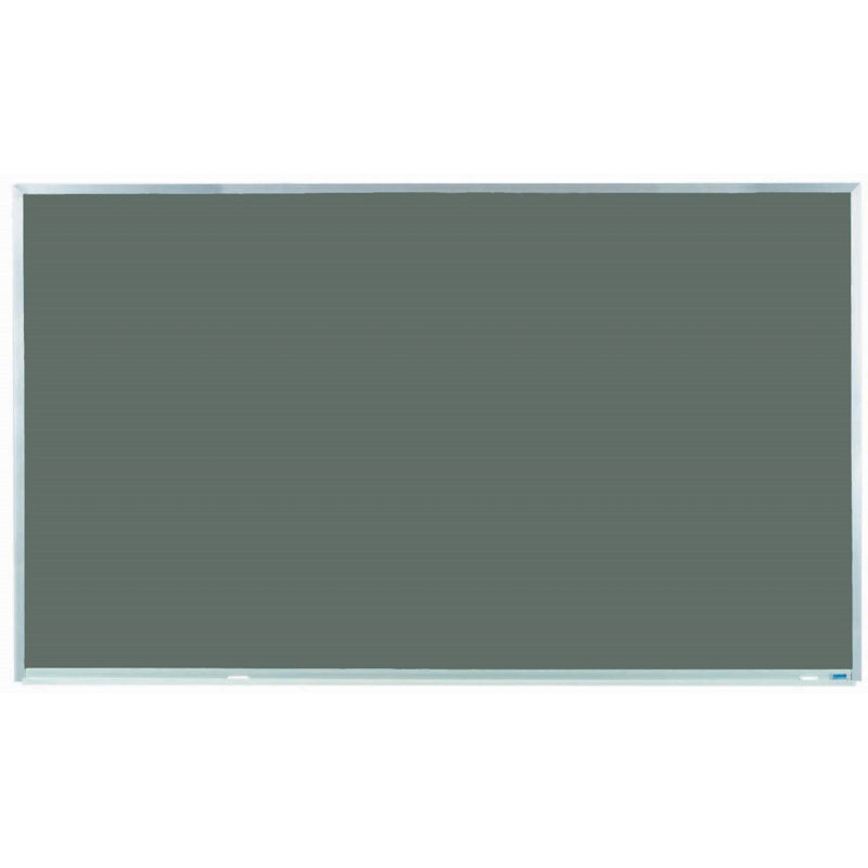 Tableau noir mural magnétique, H 3 pi x L 5 pi, Gris ardoise