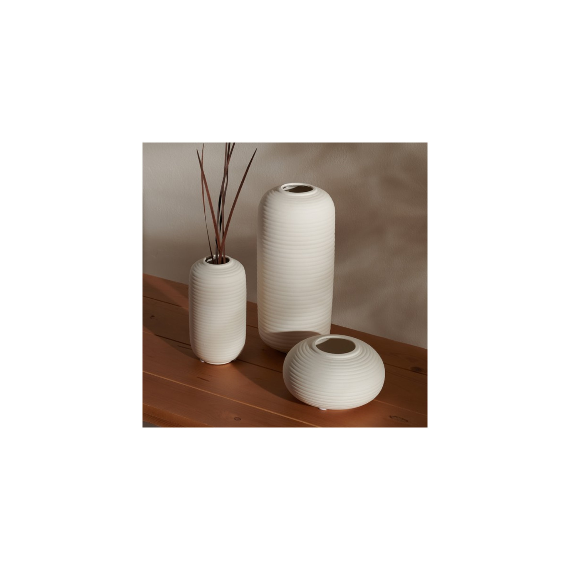 10.25'' Handmade Ceramic Table Vase