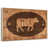 Floating Frame Natural Wood selected