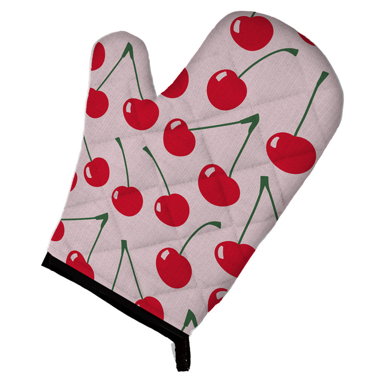 Caroline's Treasures Oven Mitt, Red/Pink
