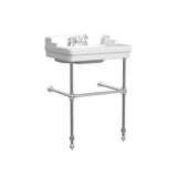 Cheviot Products Essex 24" Console Bathroom Sink with Overflow & Metal Base