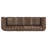 Huskins 117.6'' Faux Leather Sofa