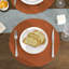 Ensemble de 6 napperons ronds lavables de 15 po