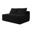 Canapé modulaire à compression à siège profond 57 po