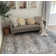 Tapis oriental vert lavable à la machine Jaelyne Boho