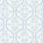 White/Sky Blue Damask
