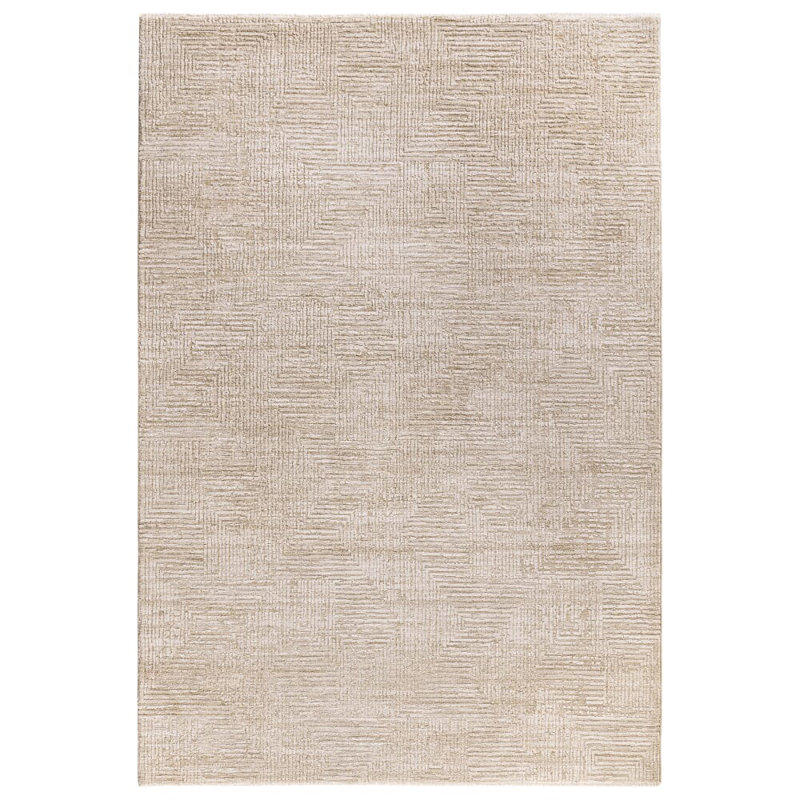 Asiatic Laurent Geometric Beige Area Rug, Rectangle 200 x 300 cm