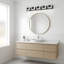 Luminaire de salle de bain noir moderne à 5 lumières avec luminaires de salle de bain à DEL haut et bas 6000K-346789815