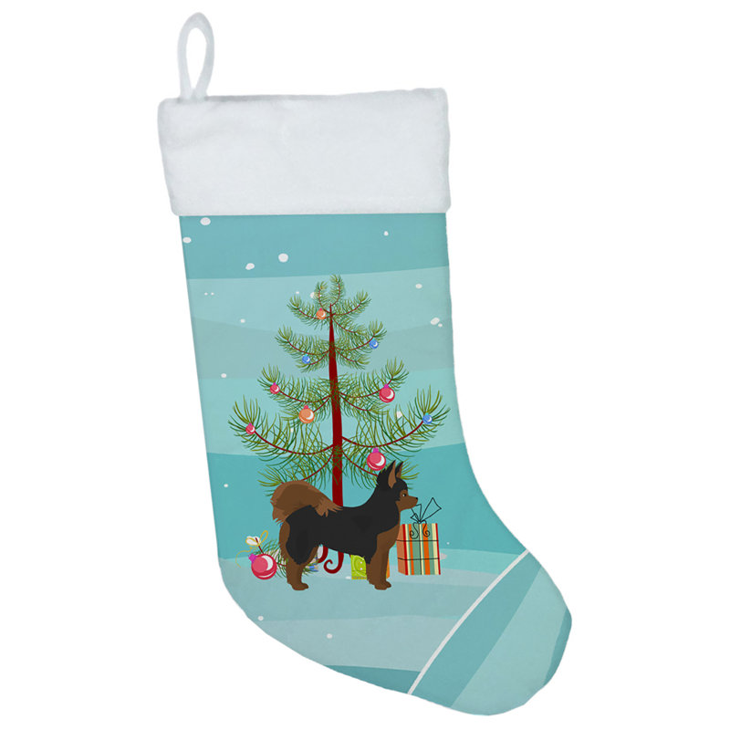 Chaussette de noël joyeux de noël, Pomchi
