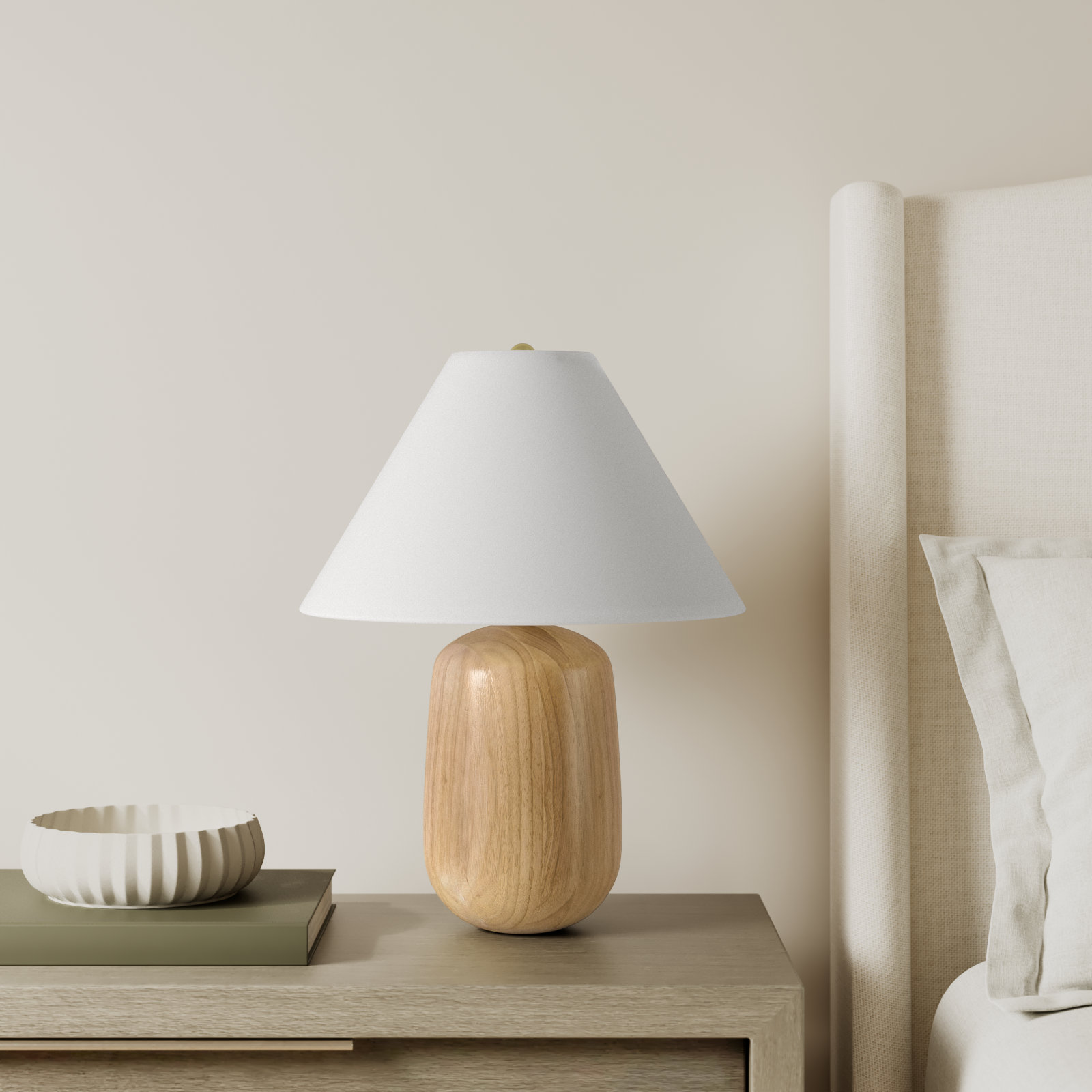 Wood Accent Lamp