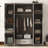 4-Door Wardrobe With 1 Drawer