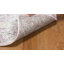 Tapis oriental en viscose rose / beige Phillipston-33151225