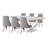 Kemia 7 - Piece Trestle Dining Set-1335808728-1335808734-1335804374