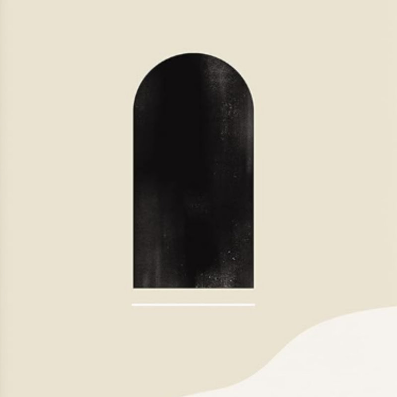 "Beige Black", impression géométrique abstraite encadrée noire, 10 x 8 pouces, pour maison minimaliste, ensemble de 6