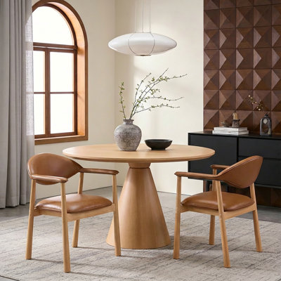 Fauteuils de salle à manger rembourrés Auberkonos