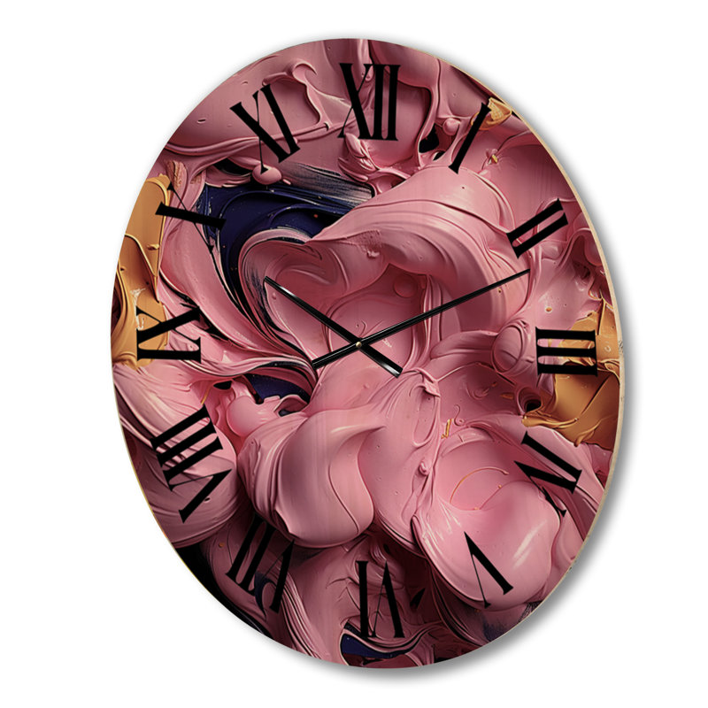 Horloge murale en bois massif Northstate, Moyenne