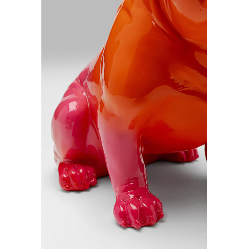 Fashion Dog Figurine, Multi-coloured