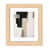Natural Cube Frame Matted