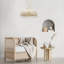 Vimini 1 - Light Beige Dome Pendant