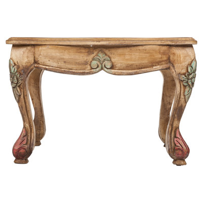 Atmanand Solid Wood Four Leg Coffee Table