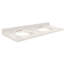 Plateau de salle de bain double 61 po meuble-lavabo-19286719-19286713-19286716