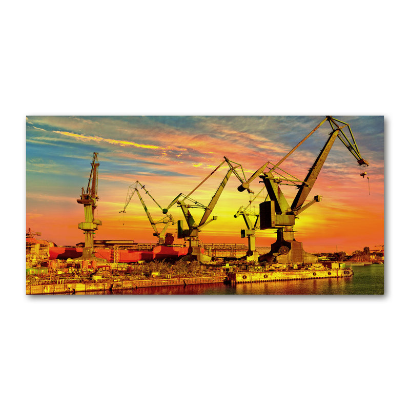 Lokesh 50cm W x 100cm L Glass Peel and Stick Panel