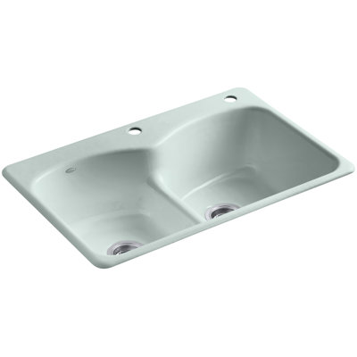 Évier de cuisine à montage sur plan L 33 po x l 22 po Langlade®