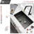Bright STYLISH 30 inch Single Bowl Undermount Kitchen Sink with Grid and Basket Strainer-44650991-131083833