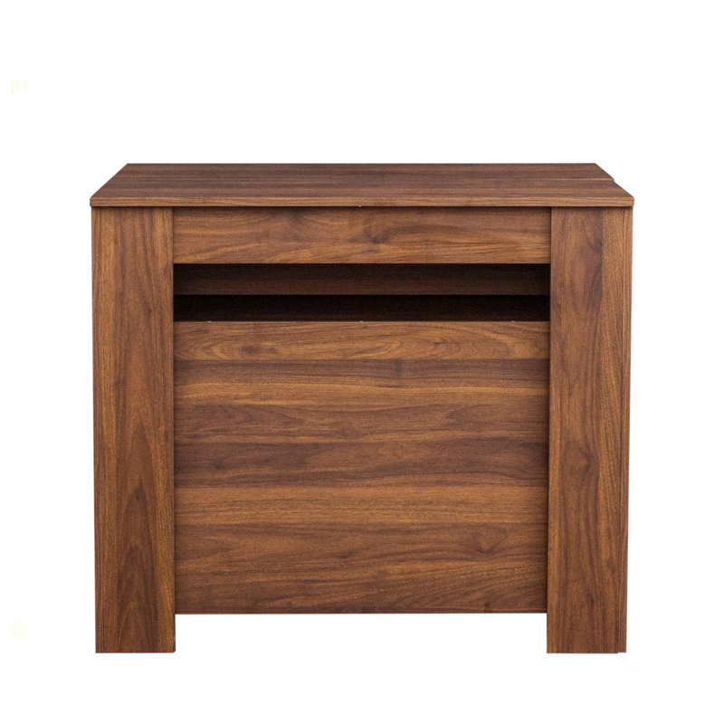 Multifunctional Extendable Console Table, Walnut, Walnut