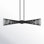 Iago 6 - Light Metal Dimmable Chandelier